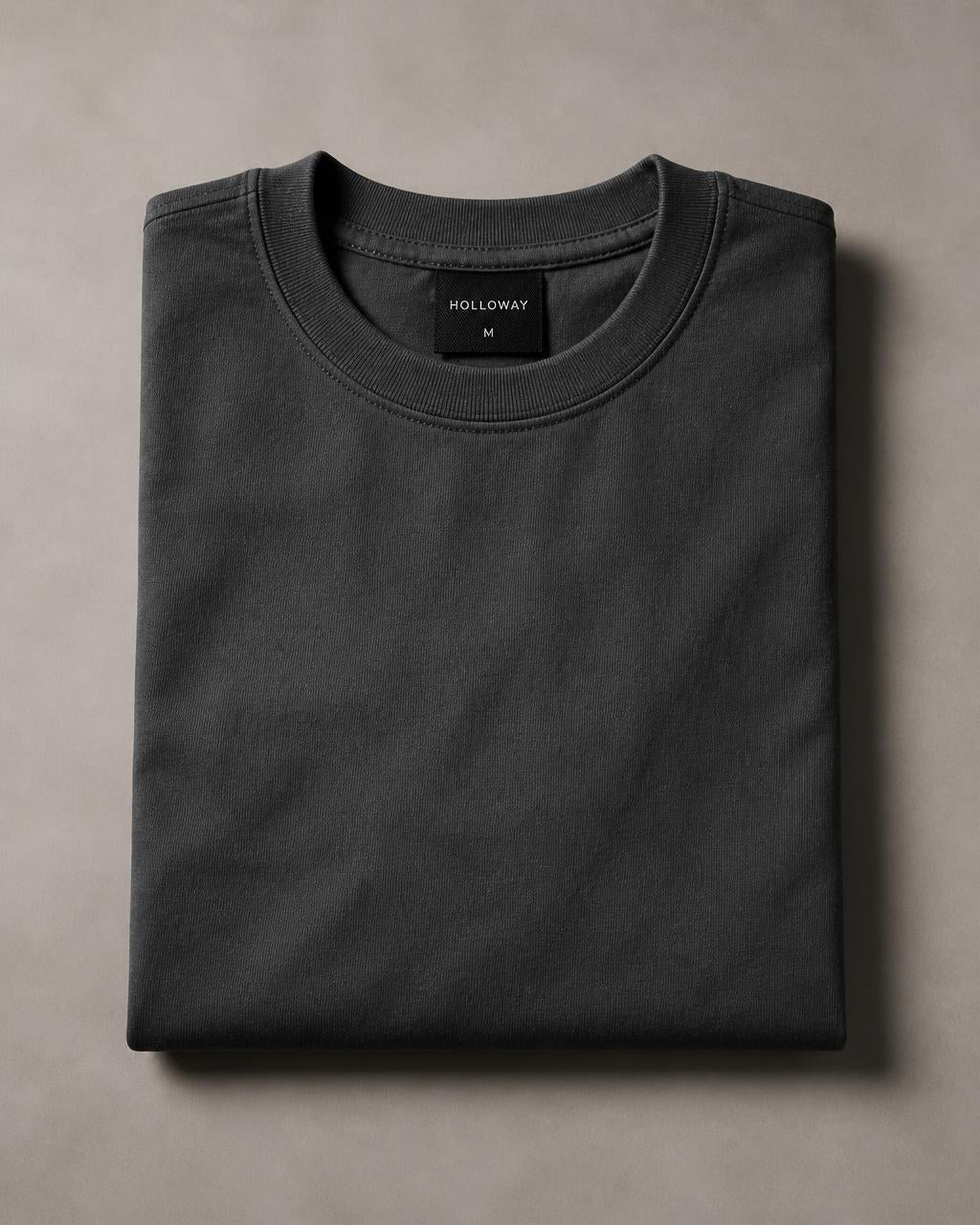 Origin Heavy Tee in Graphite